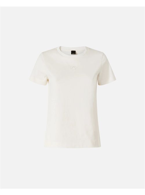 T-shirt con logo Love Birds PINKO | 100355A339/Z05